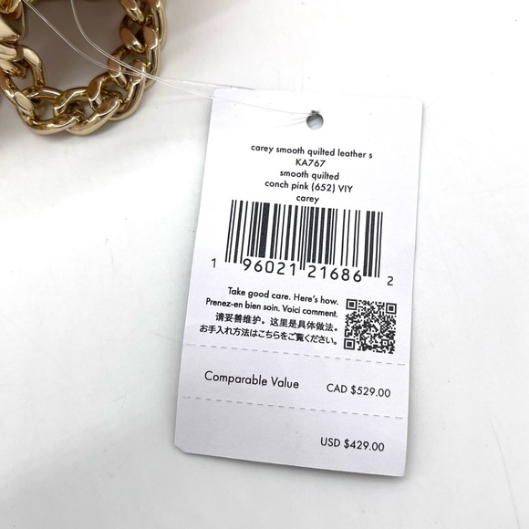 Kate Spade Carey Small Quilted Flap Shoulder Crossbody Bag - Picture 6 of 10